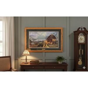 Vintage "Tales Of The Day" Framed Limited Edition Print By Dave Barnhouse Signed